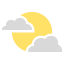 icon of a partly cloudy day