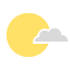icon of a partly cloudy day